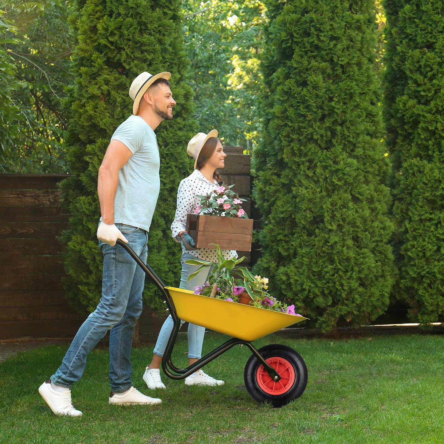 Pneumatic Wheelbarrow Tyre 4.80/4.00-8