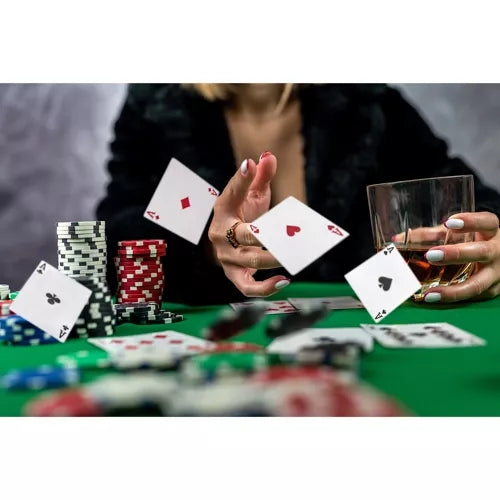 Poker - set of 500 chips in a suitcase HQ 23529
