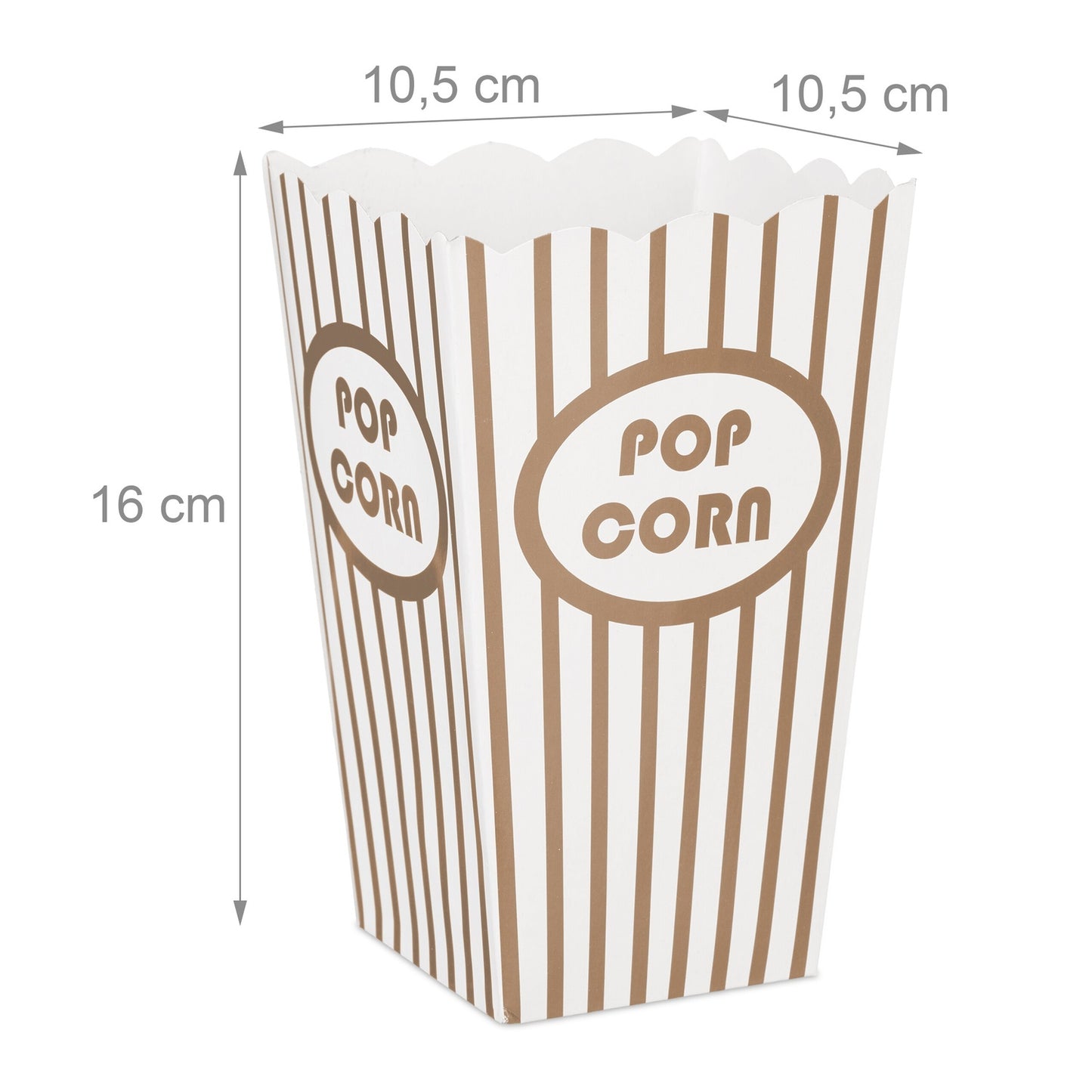 Popcorn bags, 48 pcs