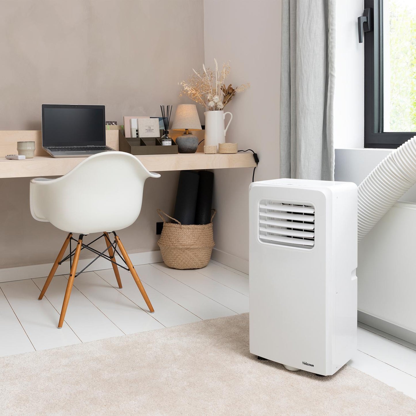 Portable Air Conditioner, 9000 BTU, Remote Control, Timer