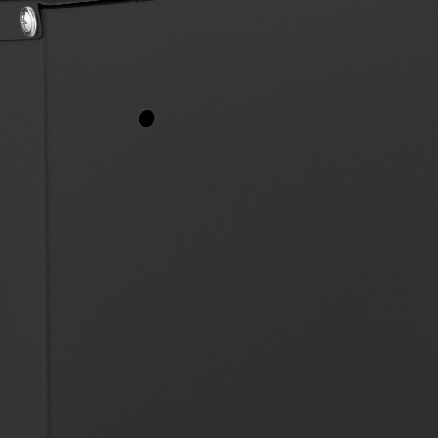 Postbox with Newspaper Holder – Matte Metal Finish