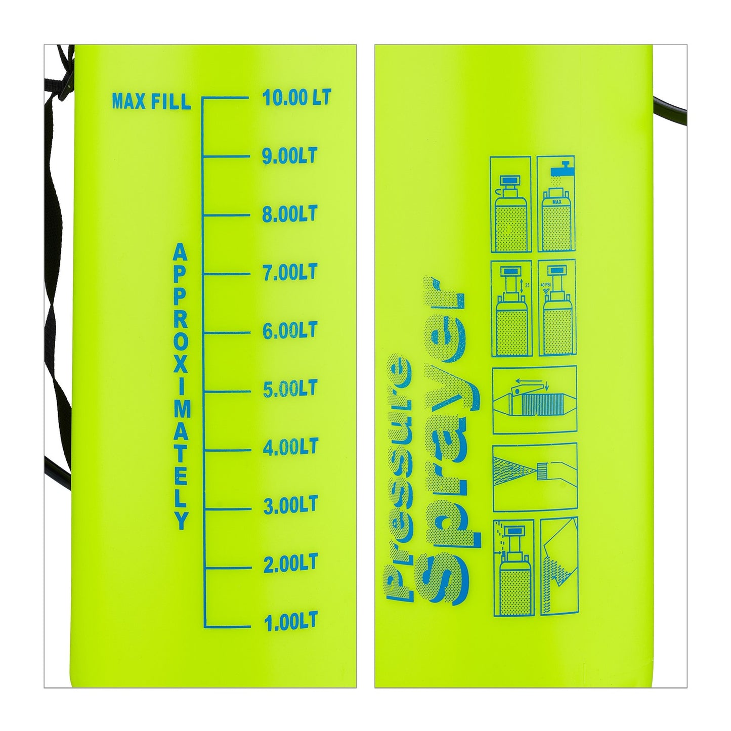 Pressure Spray Bottle 10 L