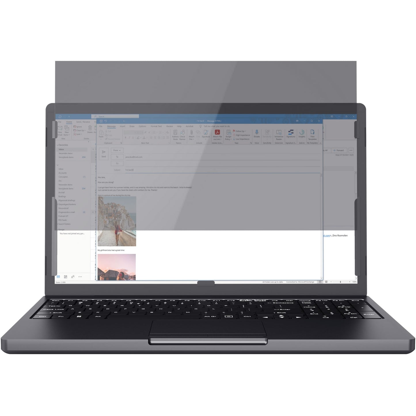 Primo Privacy filter 15.6" laptop