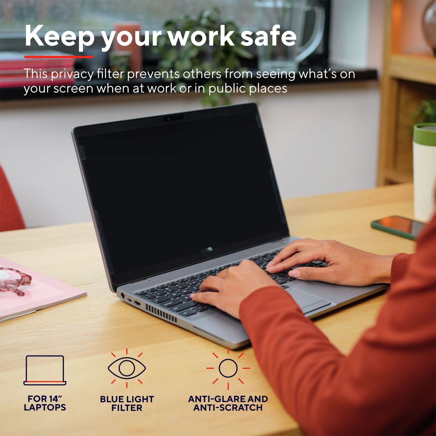Primo Privacy filter 15.6" laptop