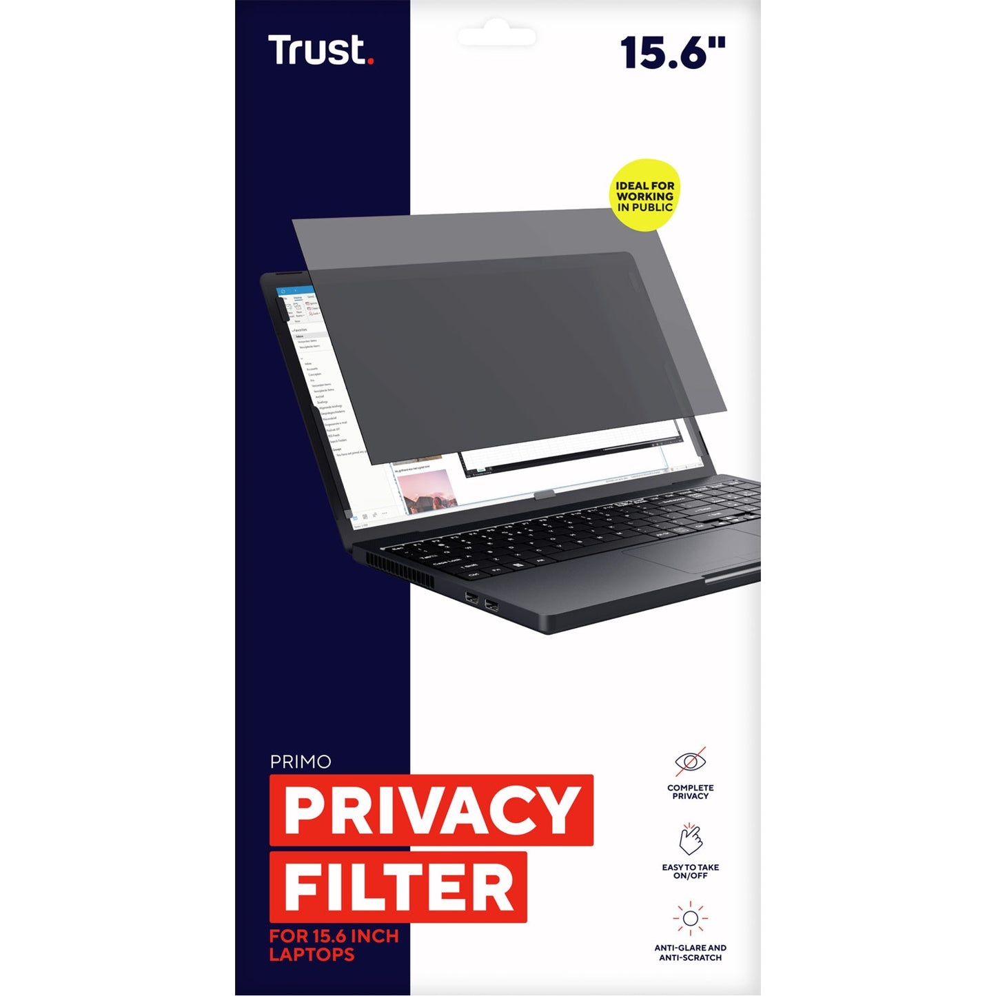 Primo Privacy filter 15.6" laptop