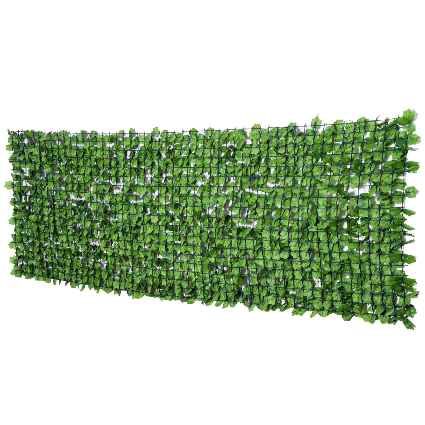 Artificial privacy hedge, light green 300x100cm Wall decor