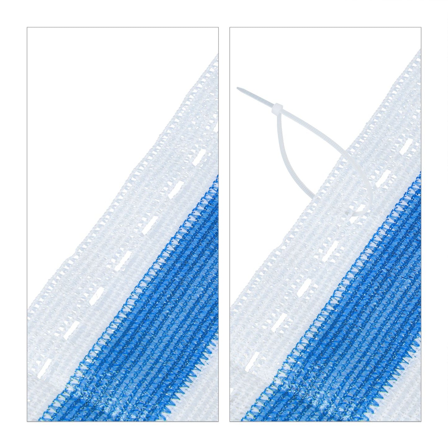 Privacy protection 1.5 m blue-white