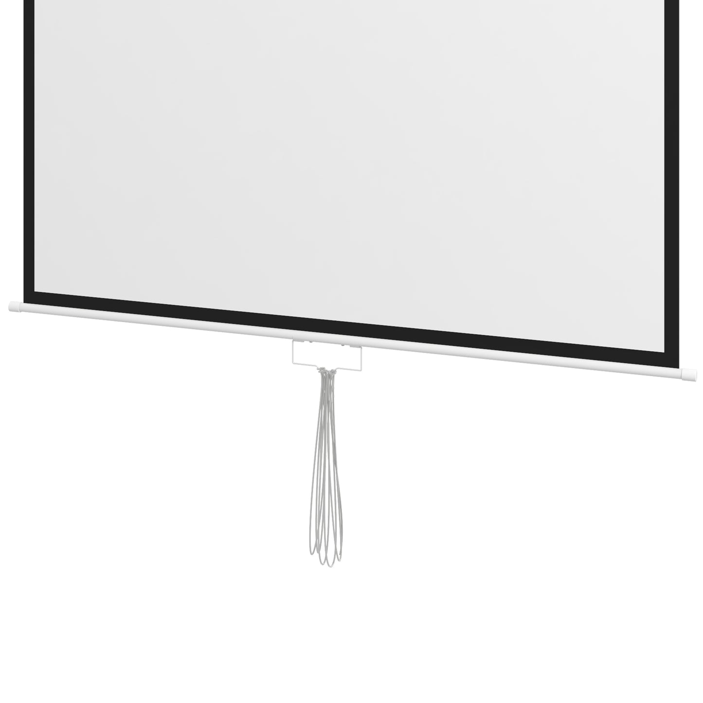 Projector Screen 99"" 1:1 Ratio, 4K HD, 160° Viewing Angle