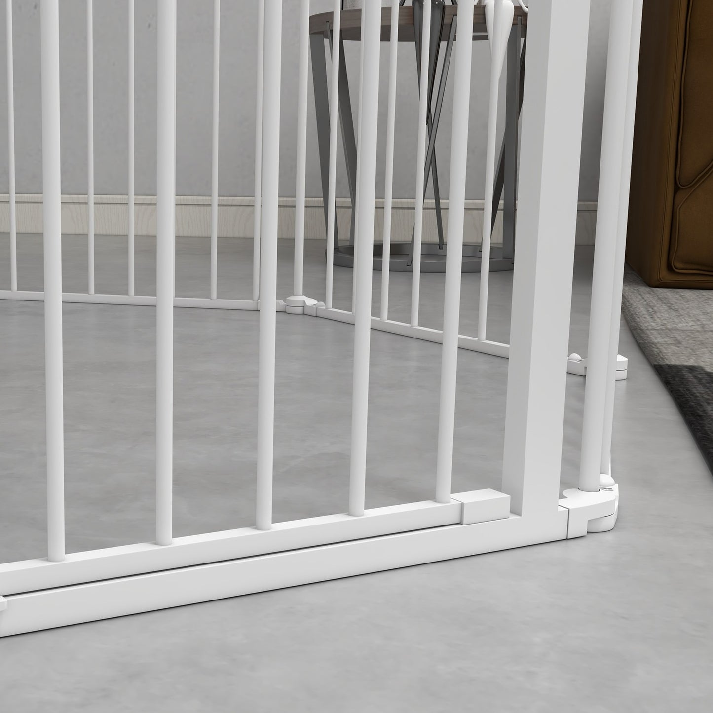 Dog playpen, 90 cm high, collapsible 8-panel outdoor enclosure