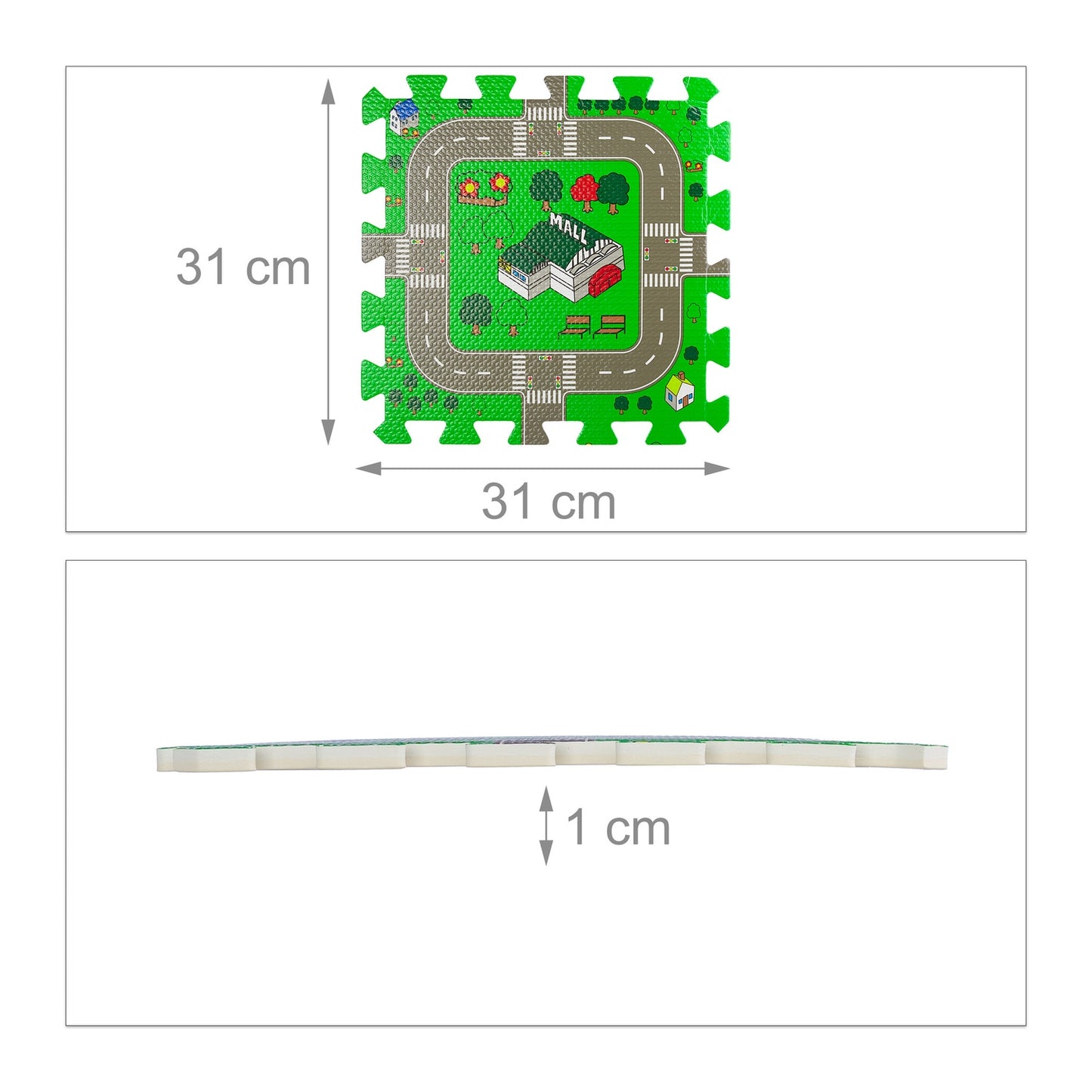 Puzzle Mat Road
