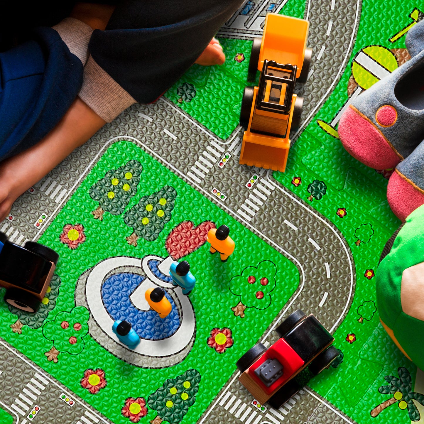 Puzzle Mat Road