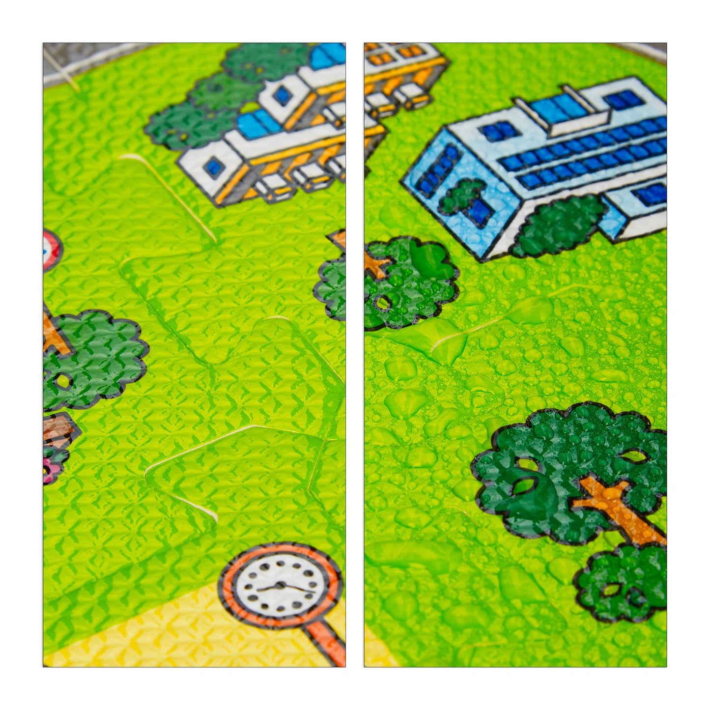Puzzle Mat Road with Animals
