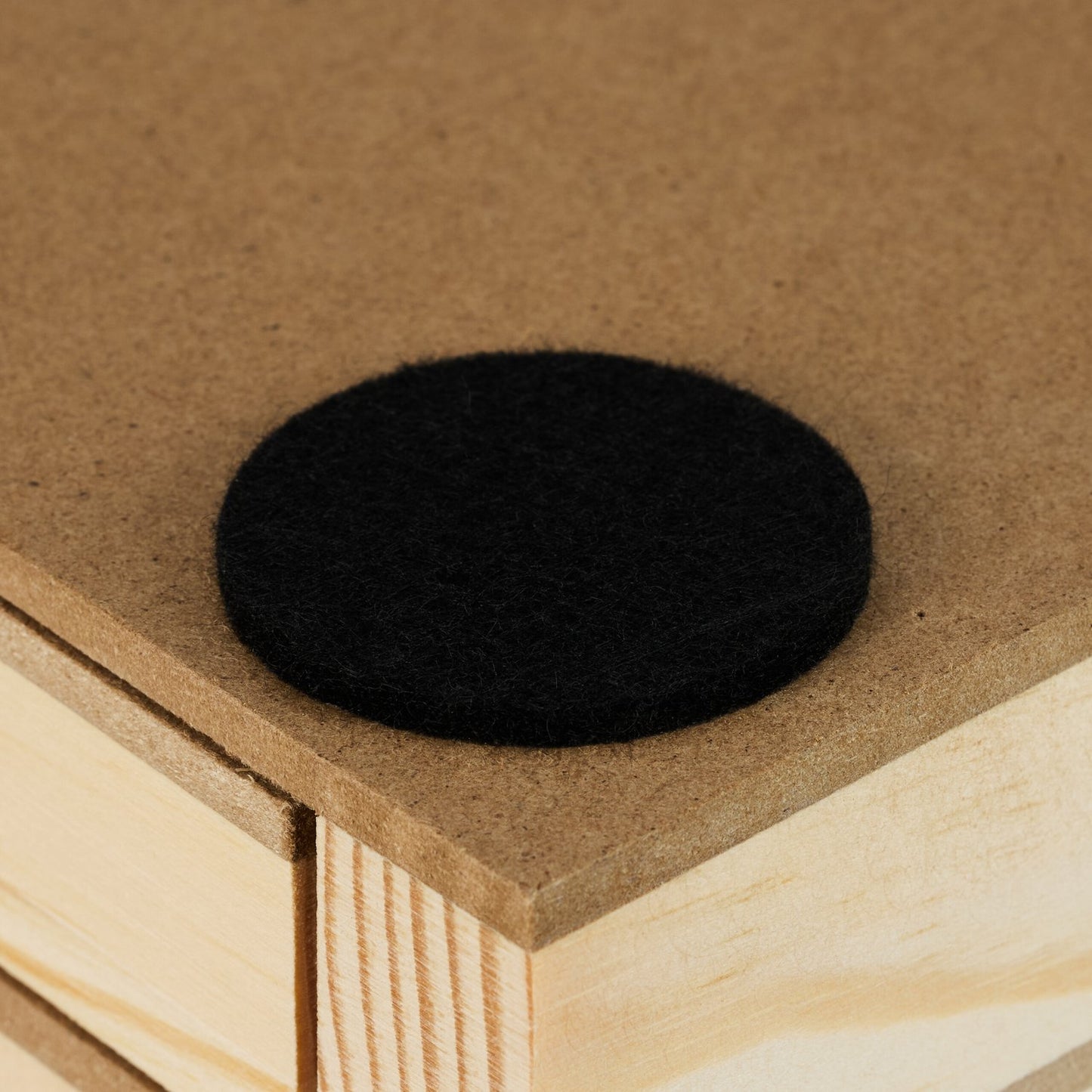 Puzzle board with 6 drawers