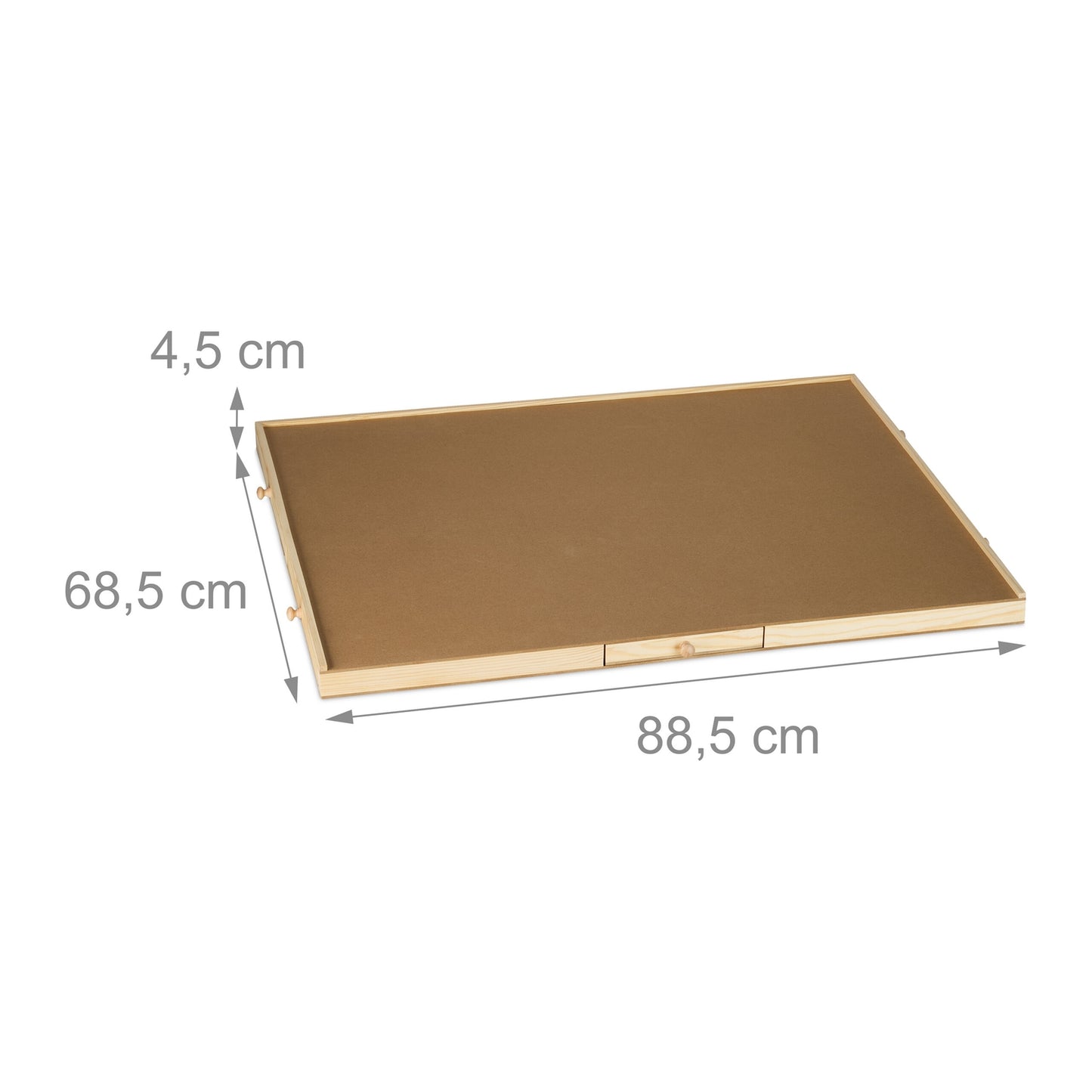 Puzzle board with 6 drawers