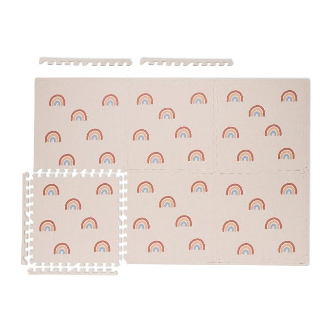 Puzzle mat rainbow 6 parts