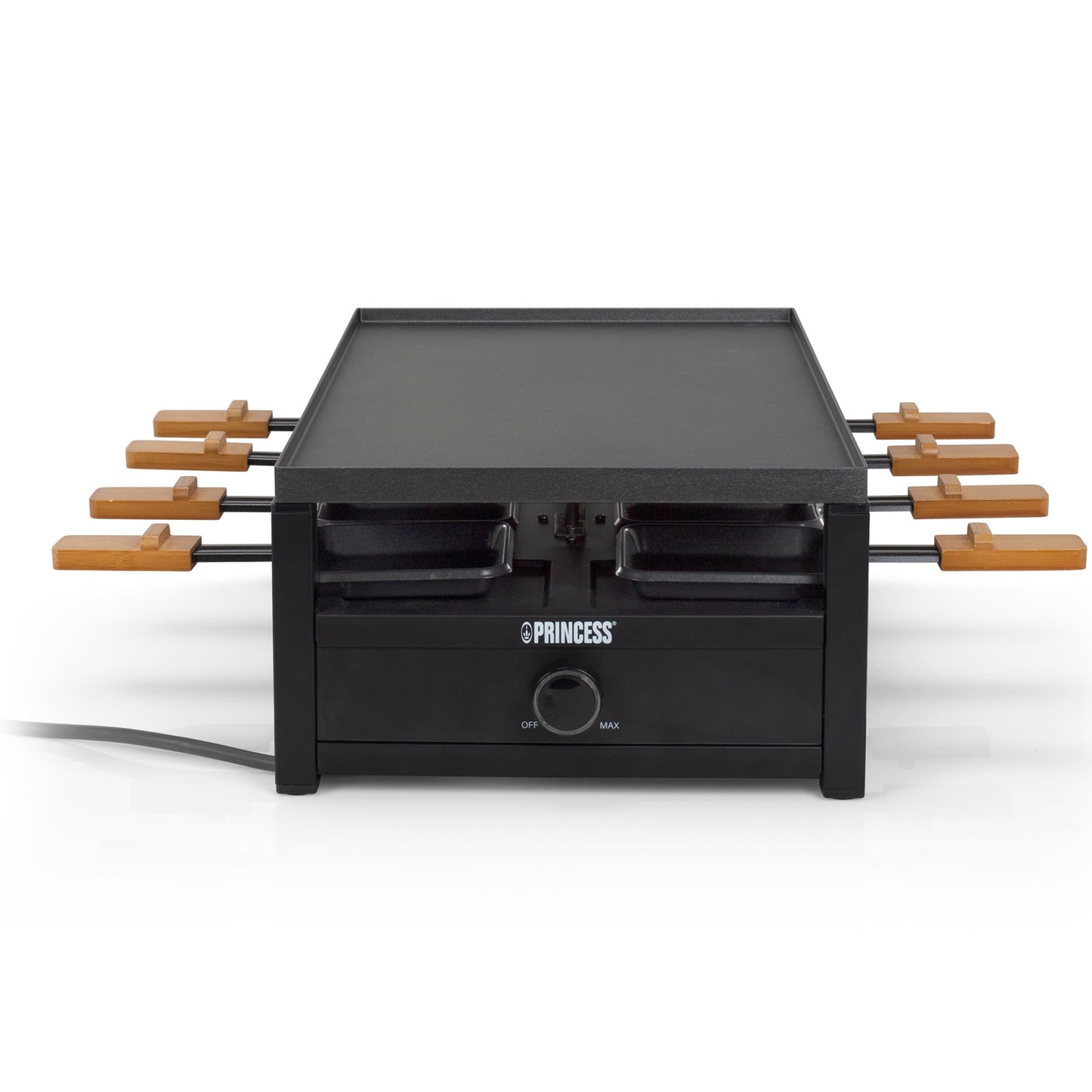 Raclette 162655 Black Steel Raclette for 8 people.