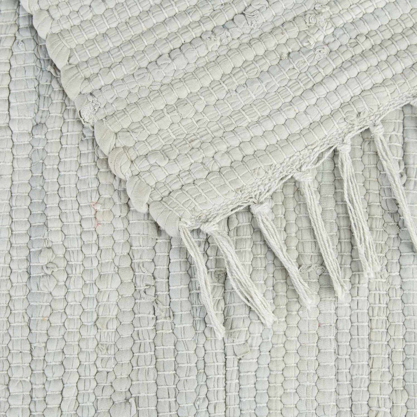 Rag rug motif star