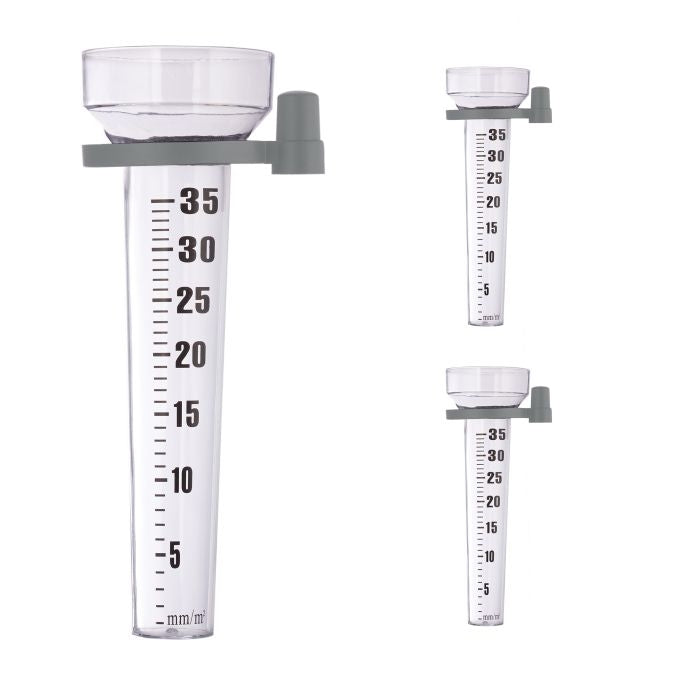 Rain gauge, set of 3