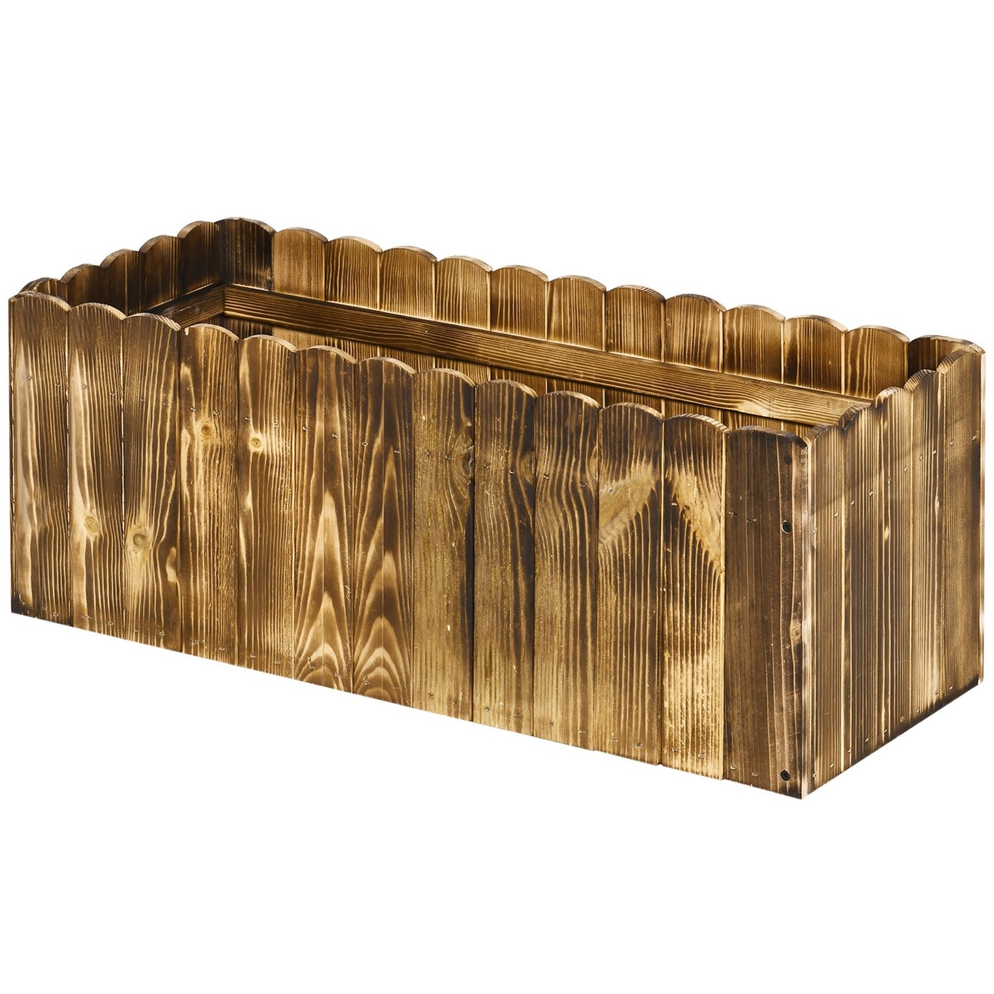 Raised bed pot, spruce, 80x33x30 cm - Herbs & Vegetables