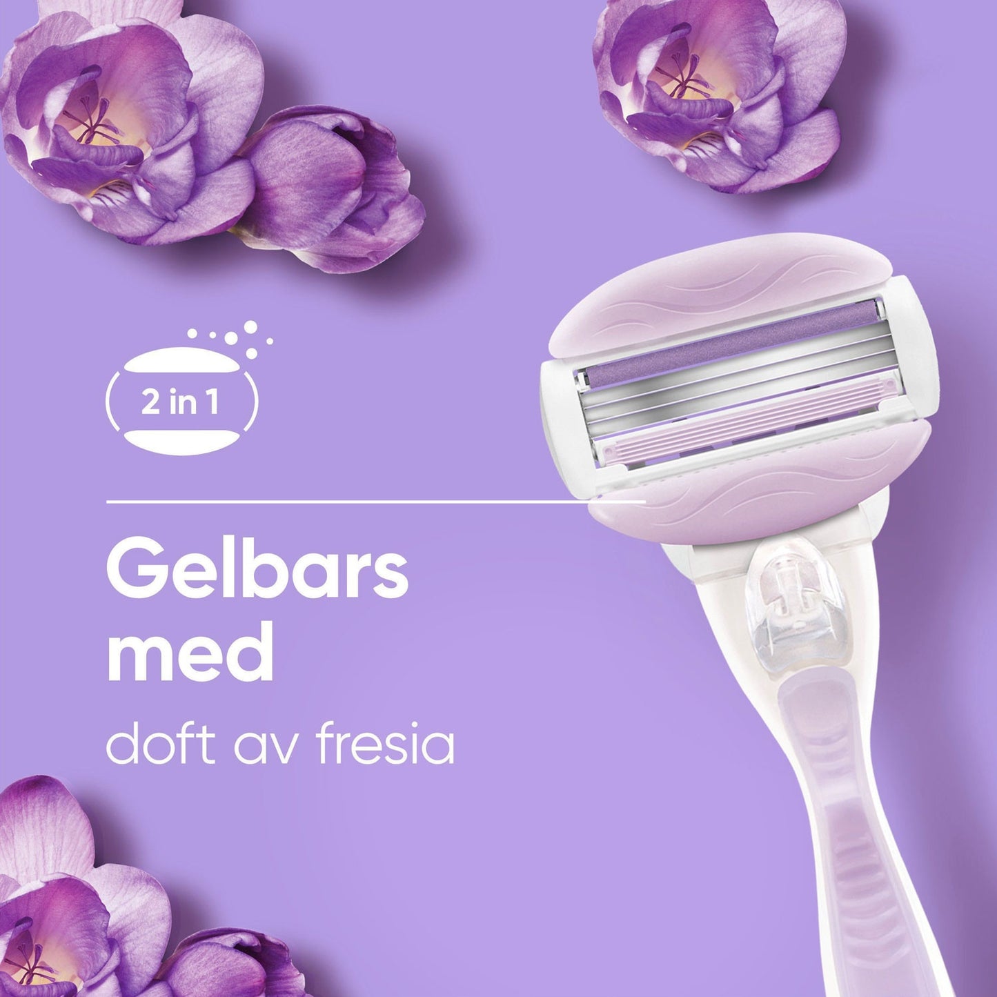 Razor Comfortglide Breeze + 4 razor blades