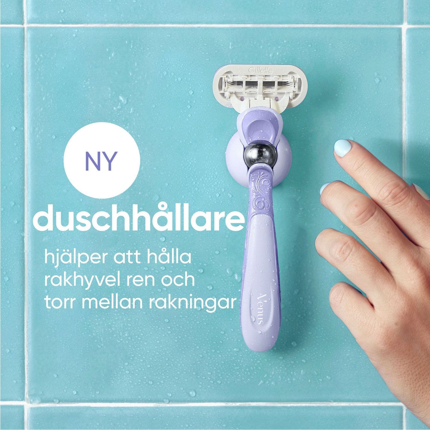 Razor Extra Smooth Swirl + 1 razor blade