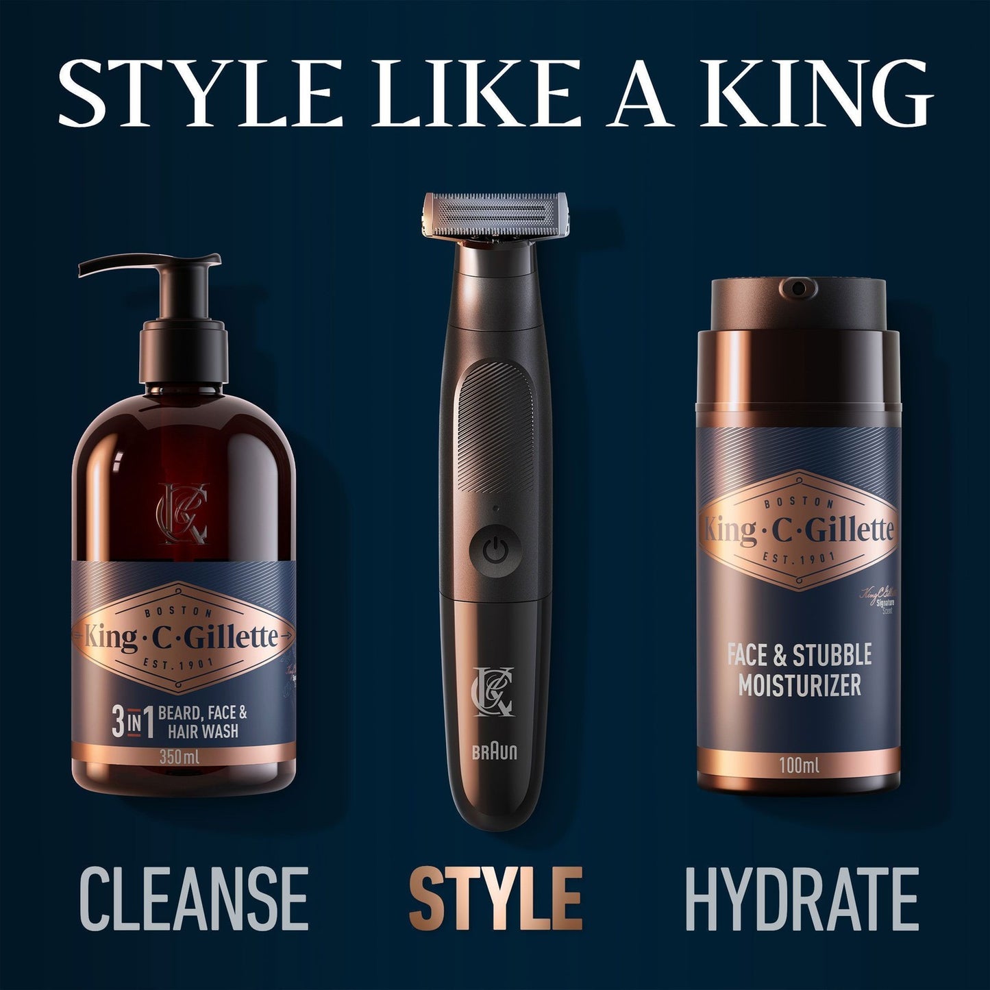 Razor blade Styler Master XT10 Black
