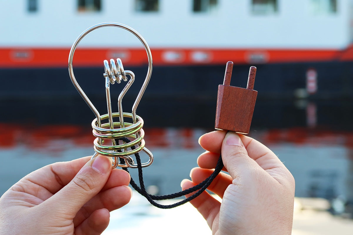 Recent Toys Logic Game Metal Light Bulb