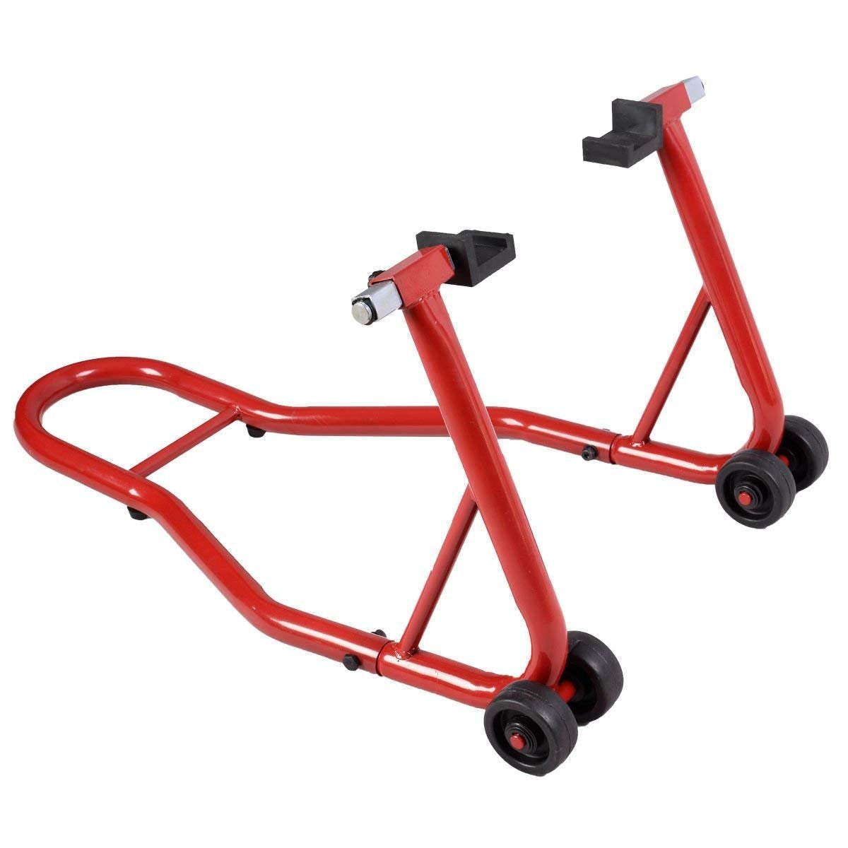 Repair stand motorcycle jack motorcycle stand racing stand front/rear red