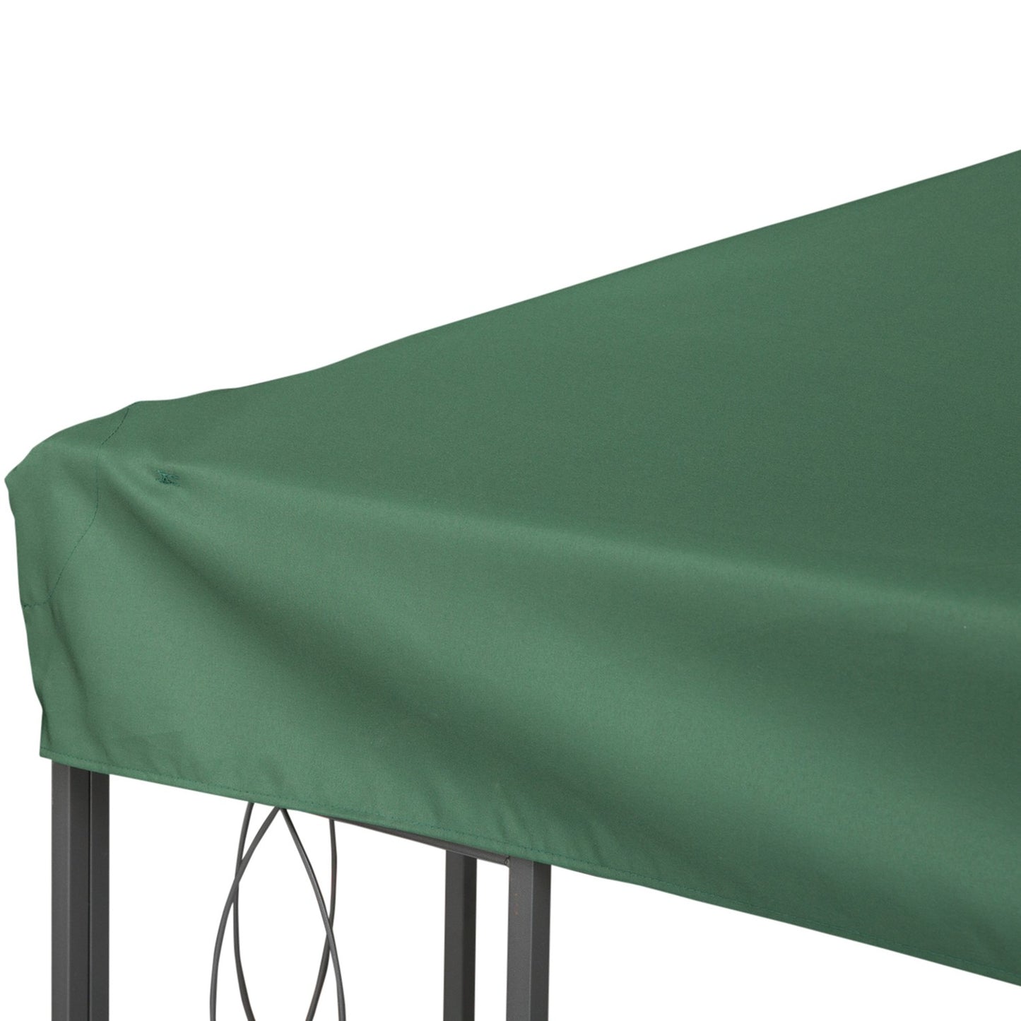 Replacement gazebo roof, 3x4M polyester, green