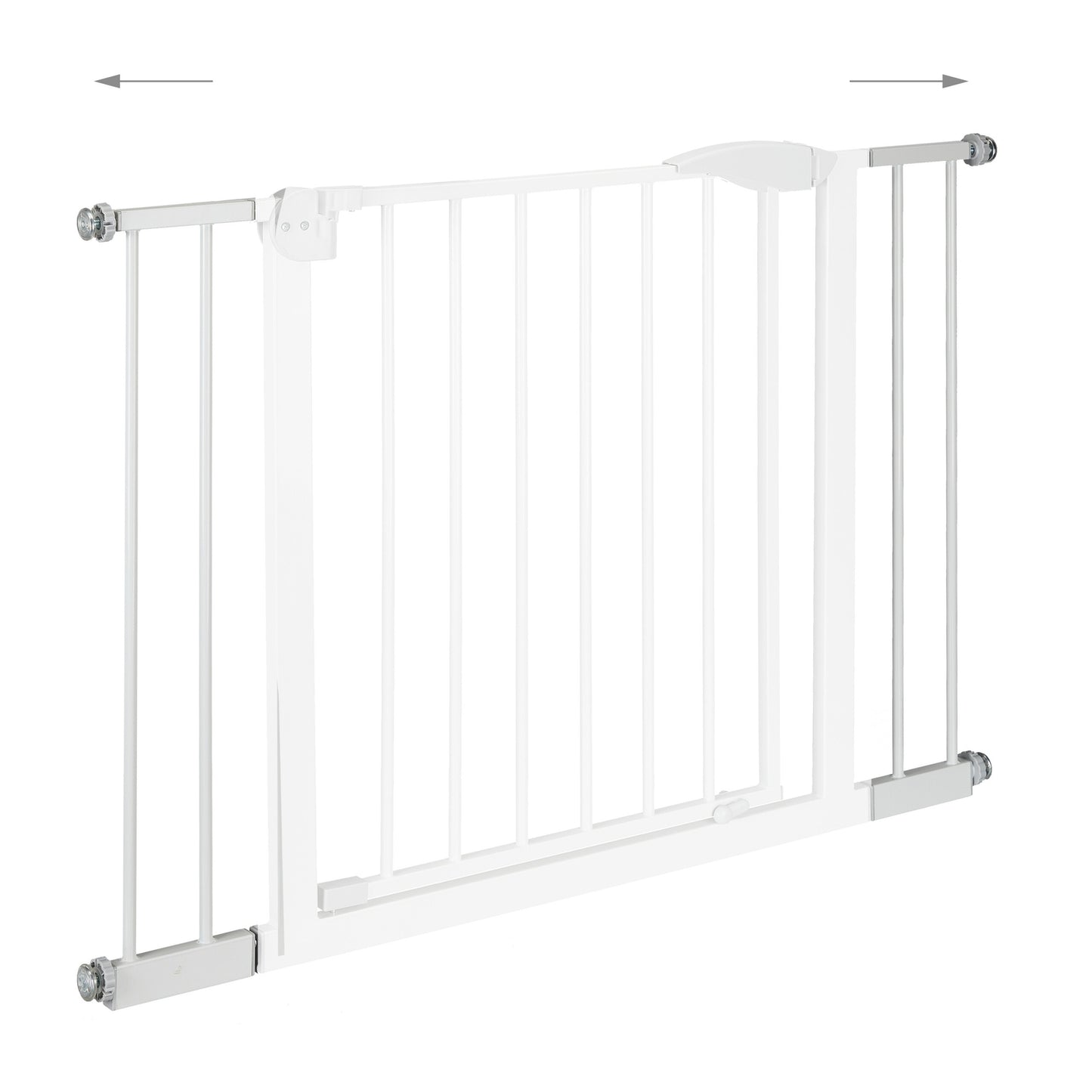 Retractable door guard without drilling