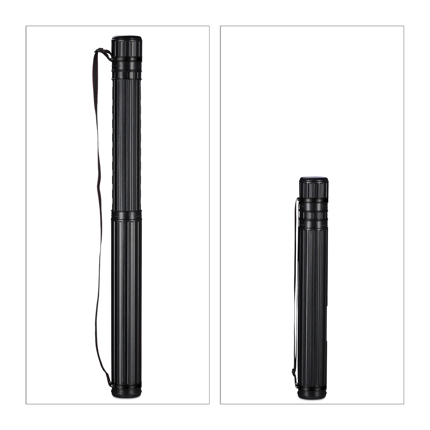 Retractable poster roll