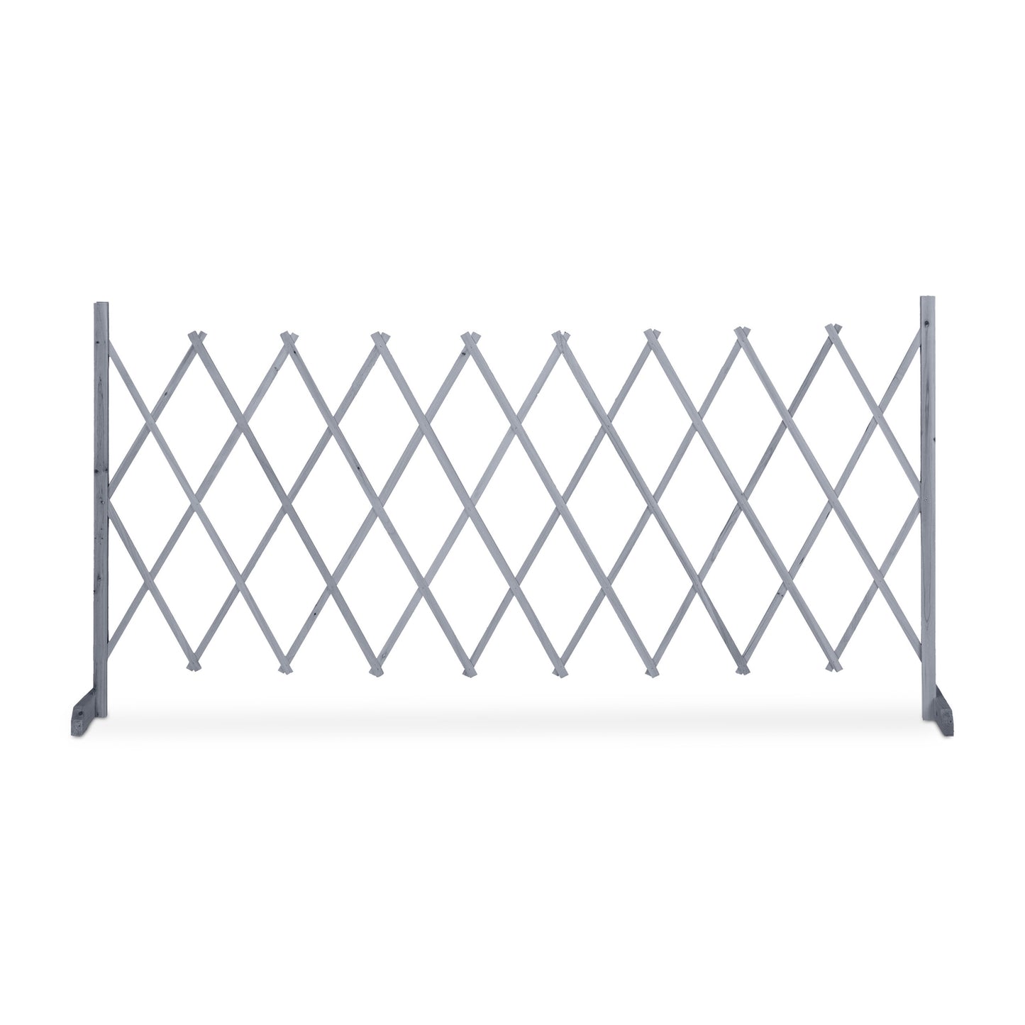 Retractable wooden trellis