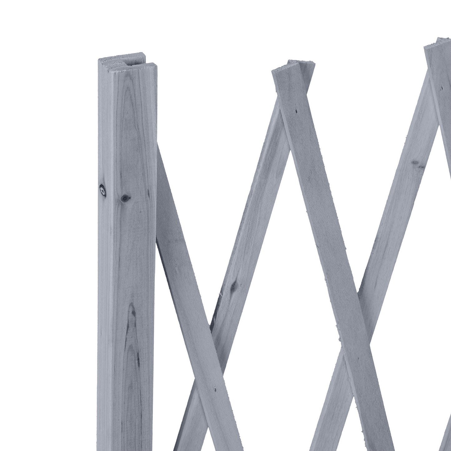 Retractable wooden trellis