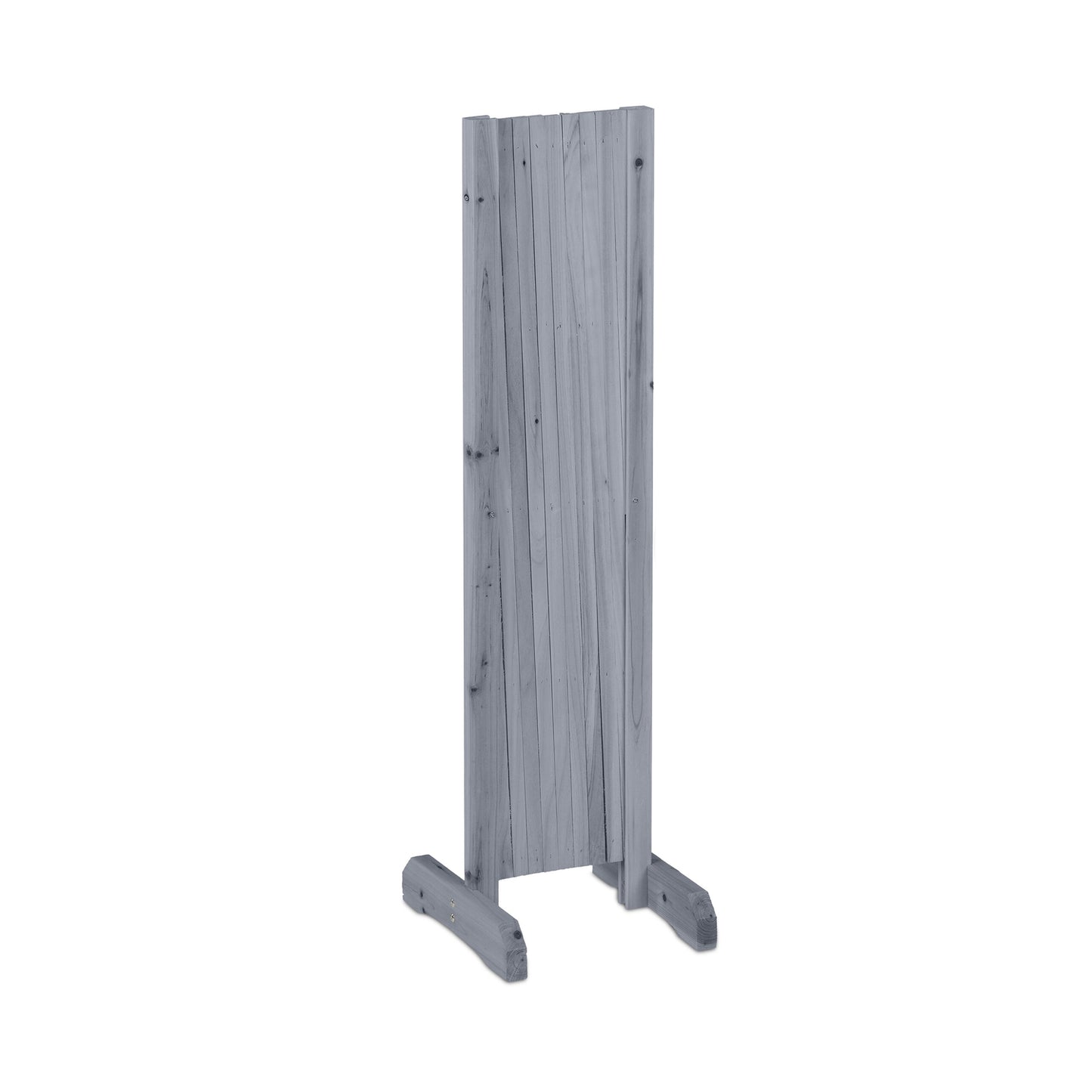 Retractable wooden trellis