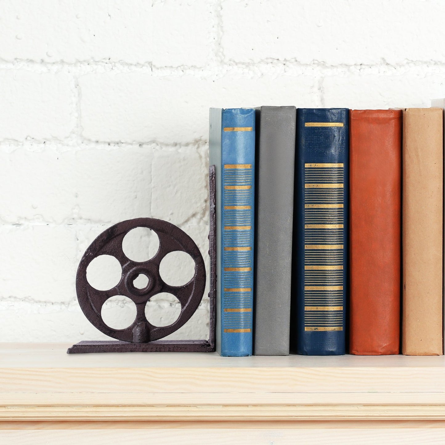 Retro Cast Iron Bookends