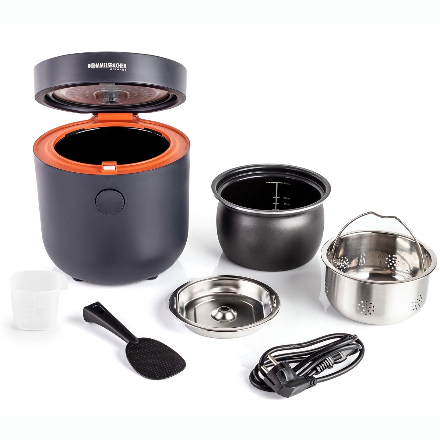 Rice cooker Risa MRK 500 also Soup&Steaming 1.5l 6 pers