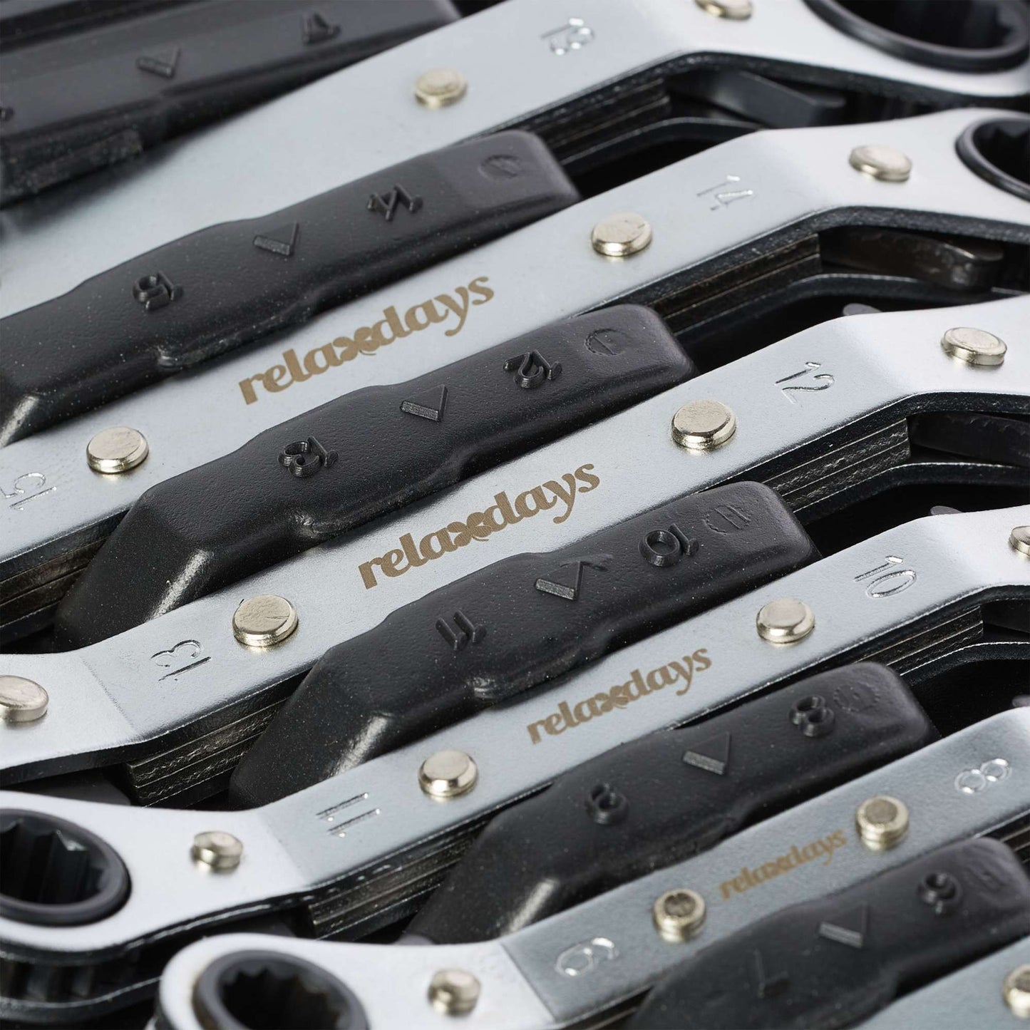 Ring lock wrench set 6 parts