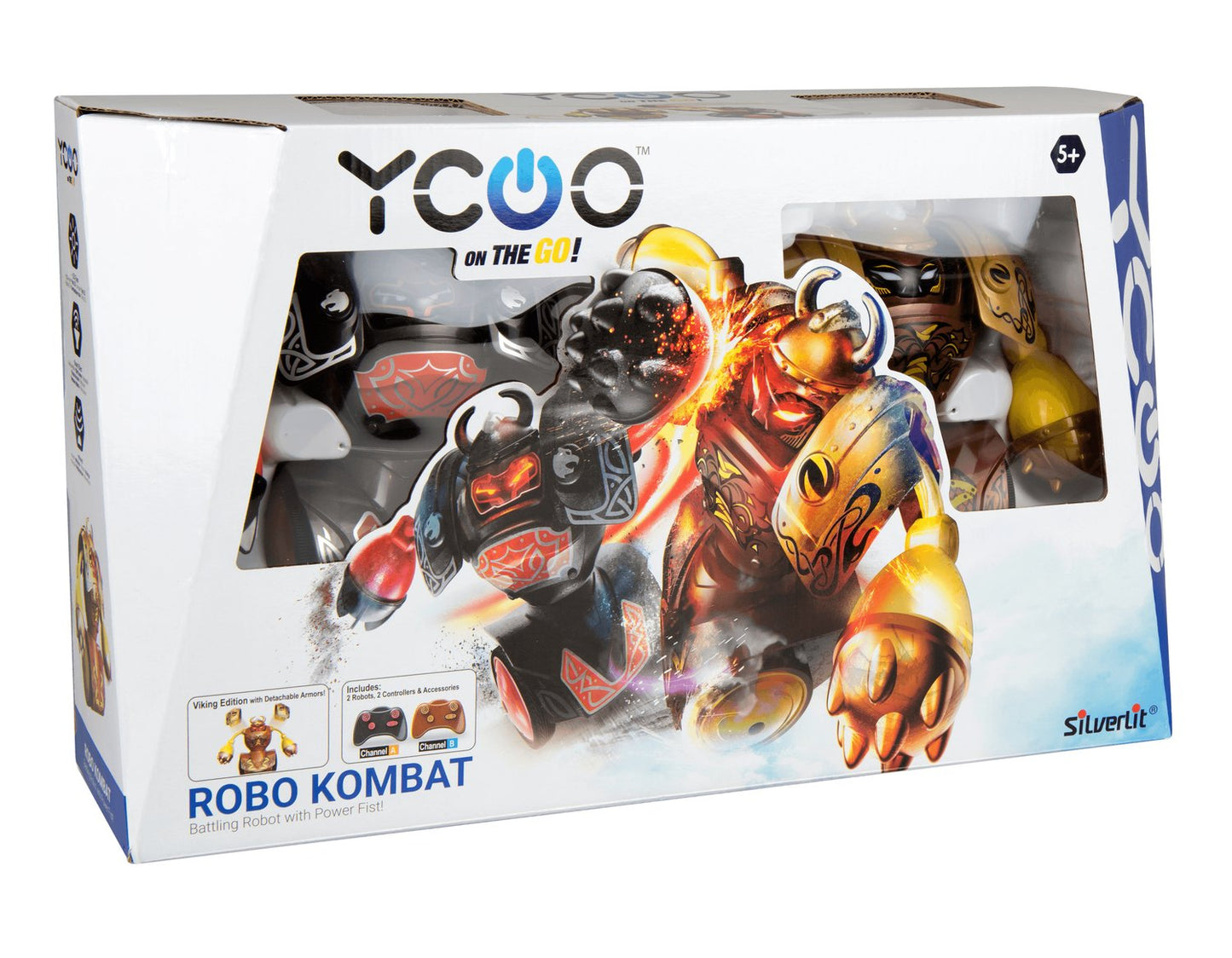 Robo Kombat Viking Robots Twin Pack for Interactive Play