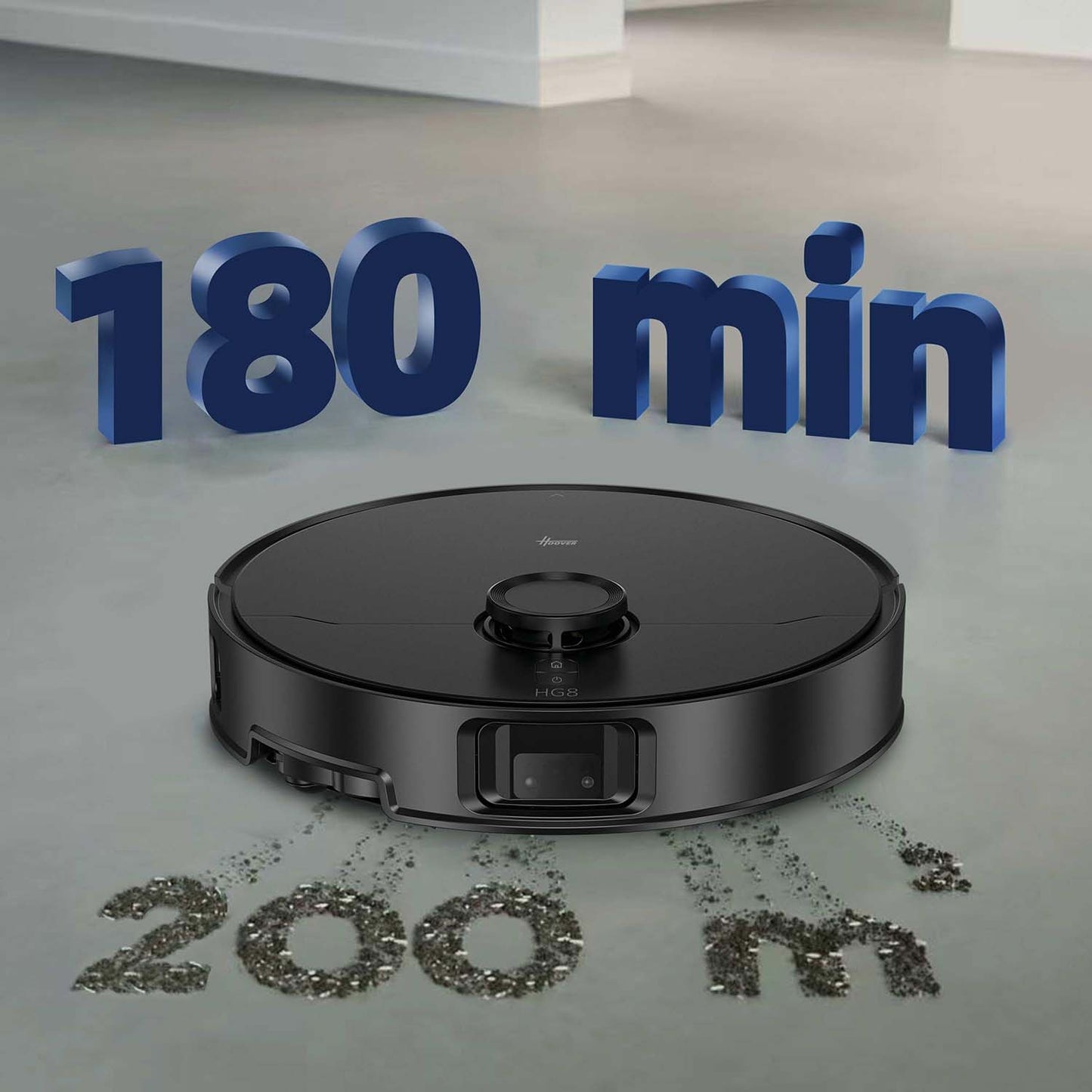 Robot Vacuum Wet & Dry, WiFi, Self-Emptying Station