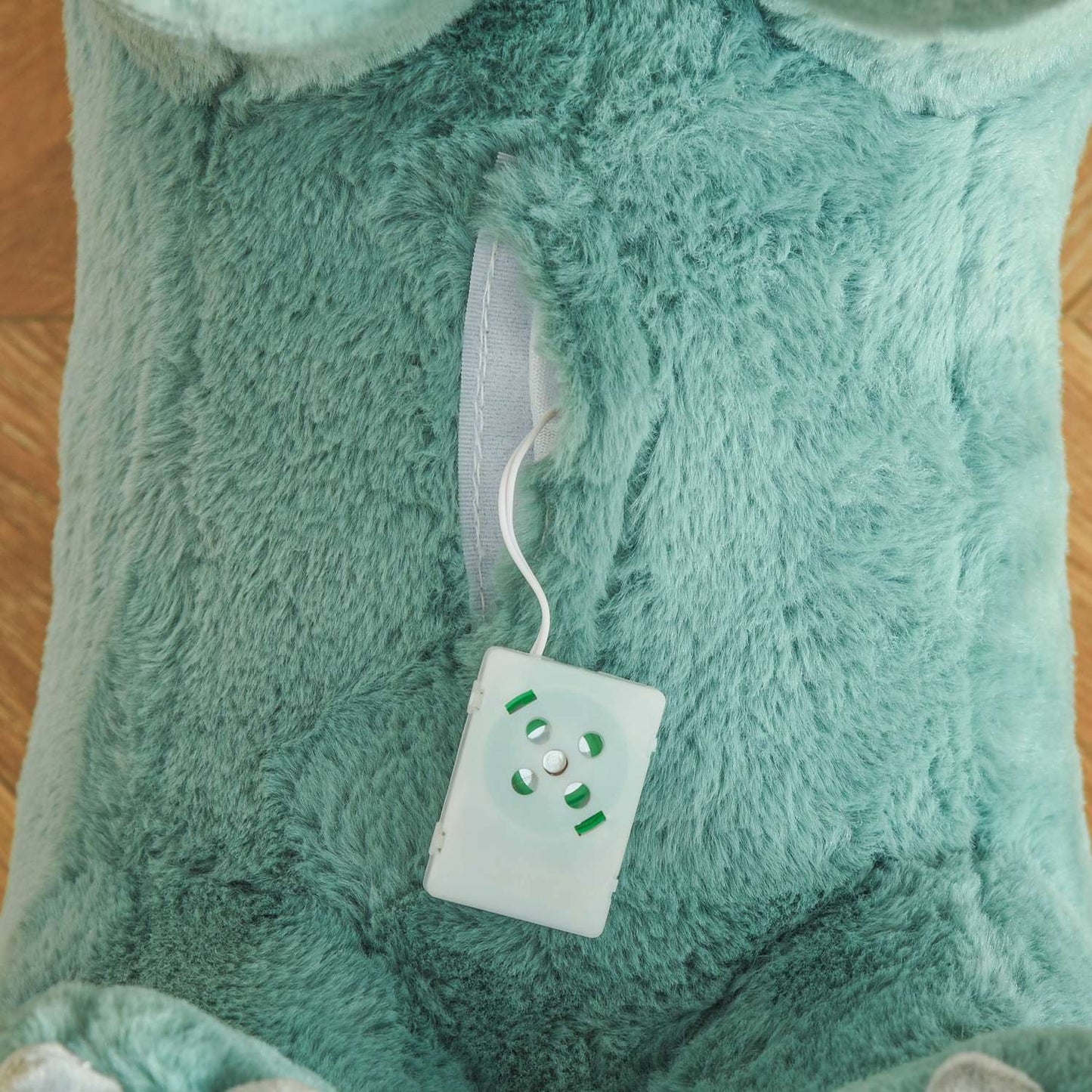 Dark green rocking horse for children, Stall & Seker, 64x30x54 cm