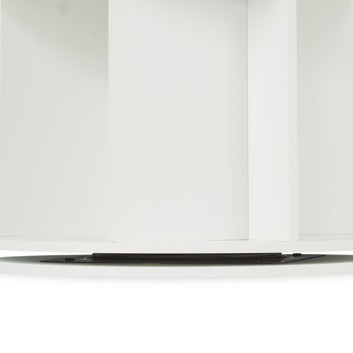 Rotating Children's Bookcase, White, Rabbit Ear Design