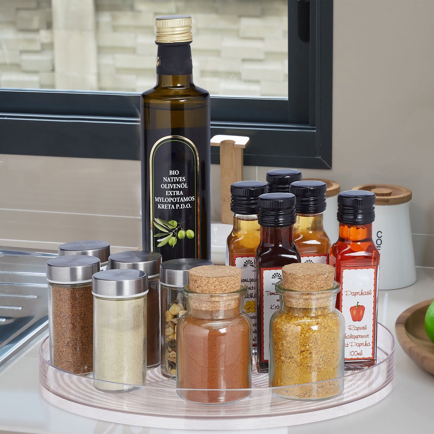 Rotating Plastic Organiser