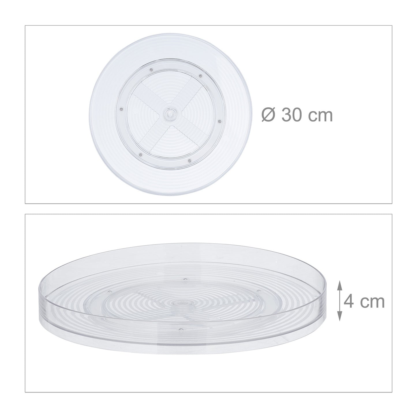 Rotating Plastic Organiser