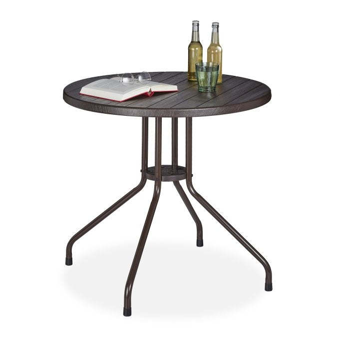 Round Garden Table