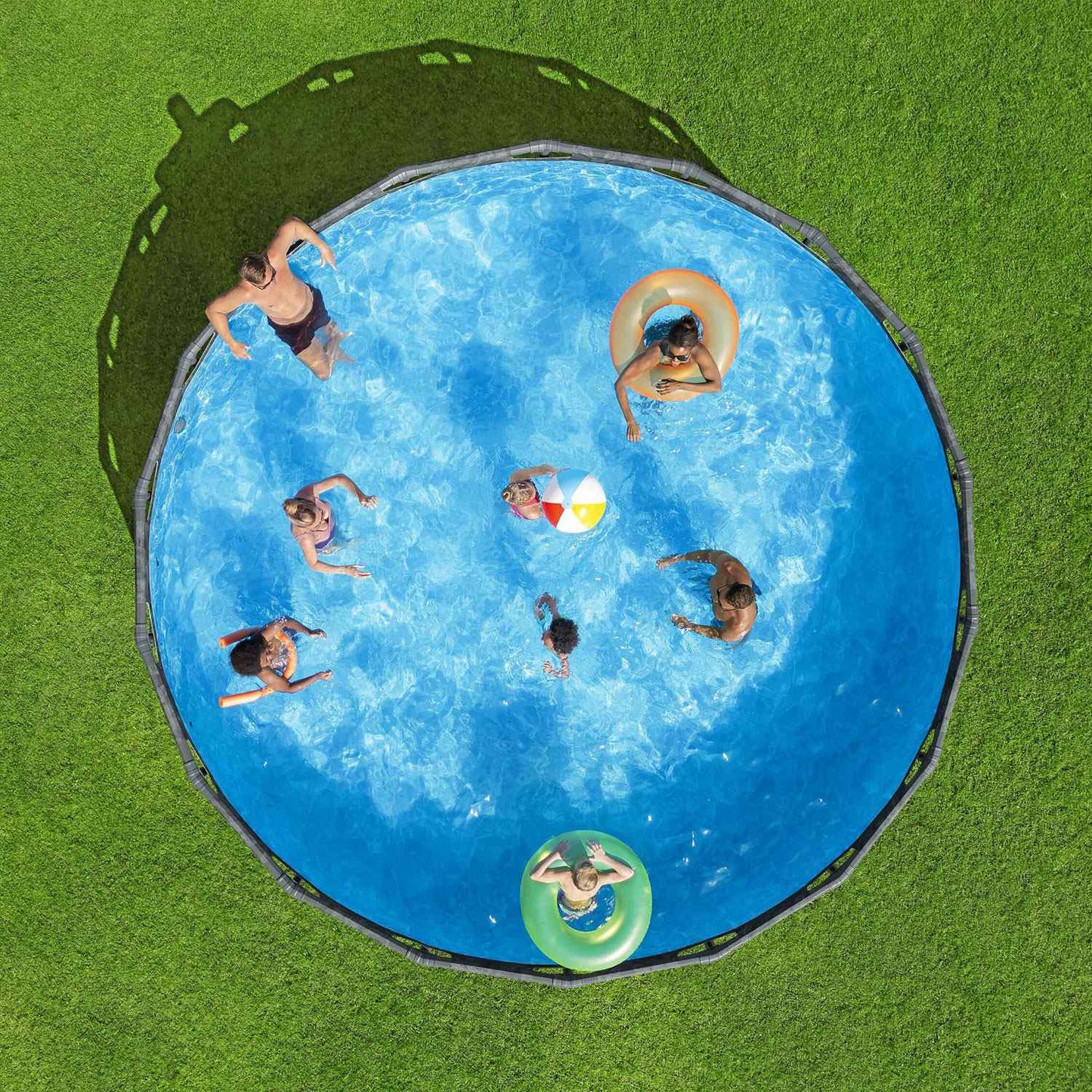 Round Pool Set 5.49m x 1.32m, Year-Round Use