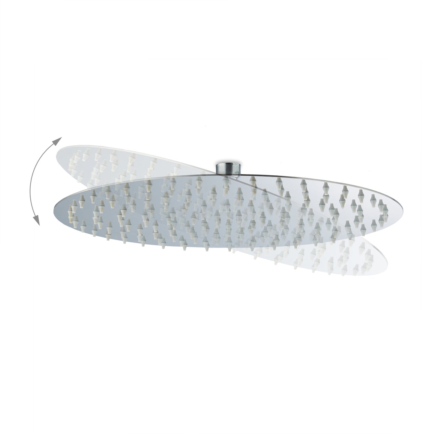 Round Rainfall Shower Head