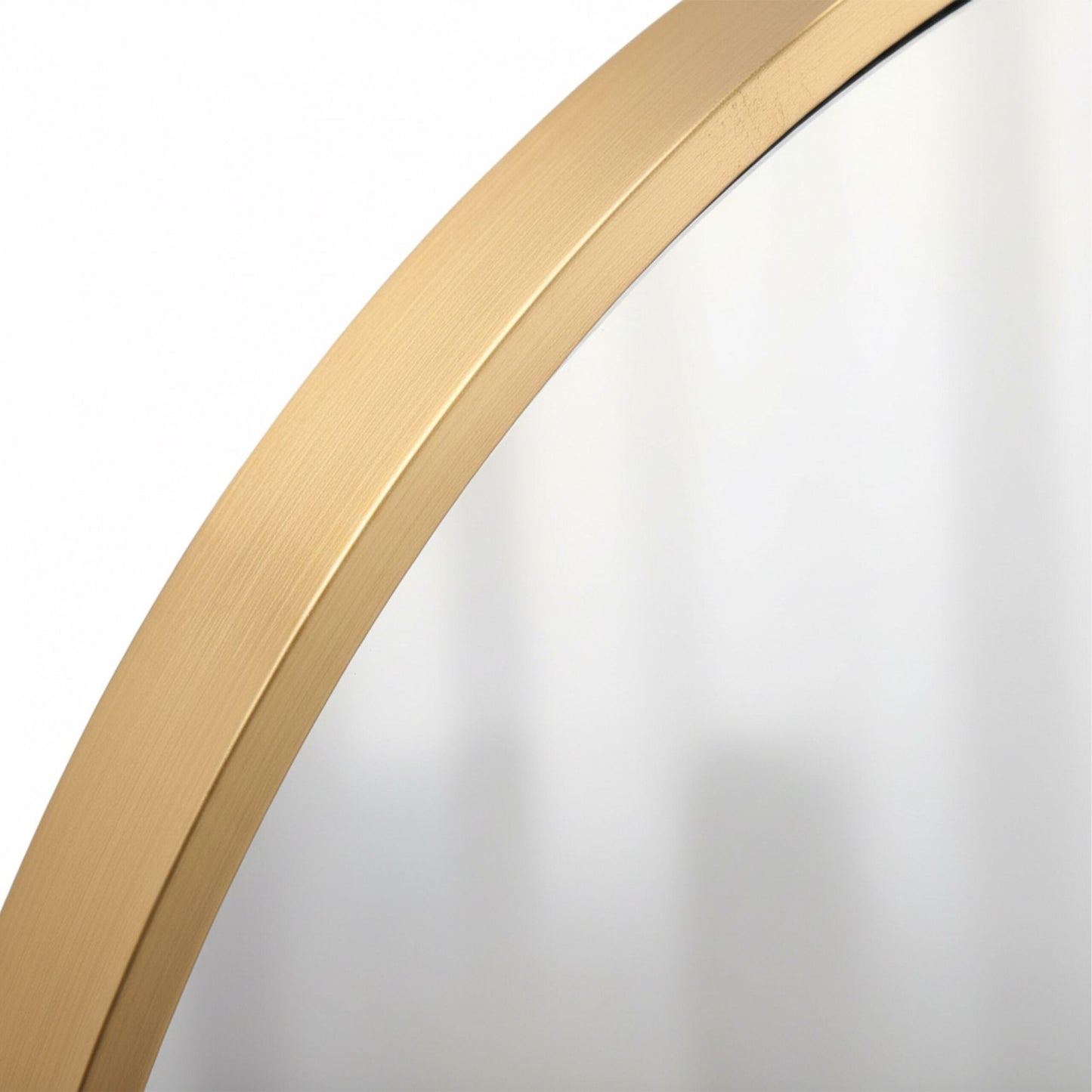 Round Wall Mirror, Metal Frame, Decorative/Vanity Use