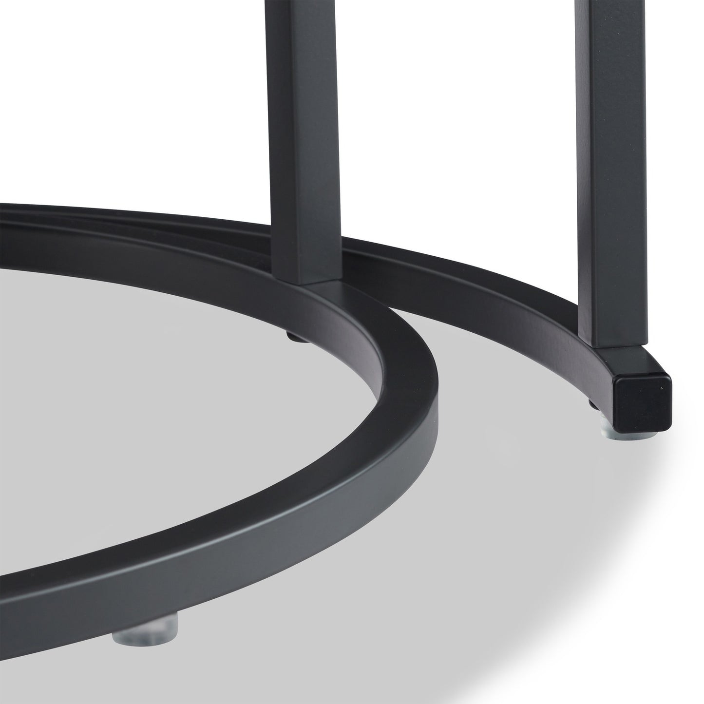 Round coffee table set of 2