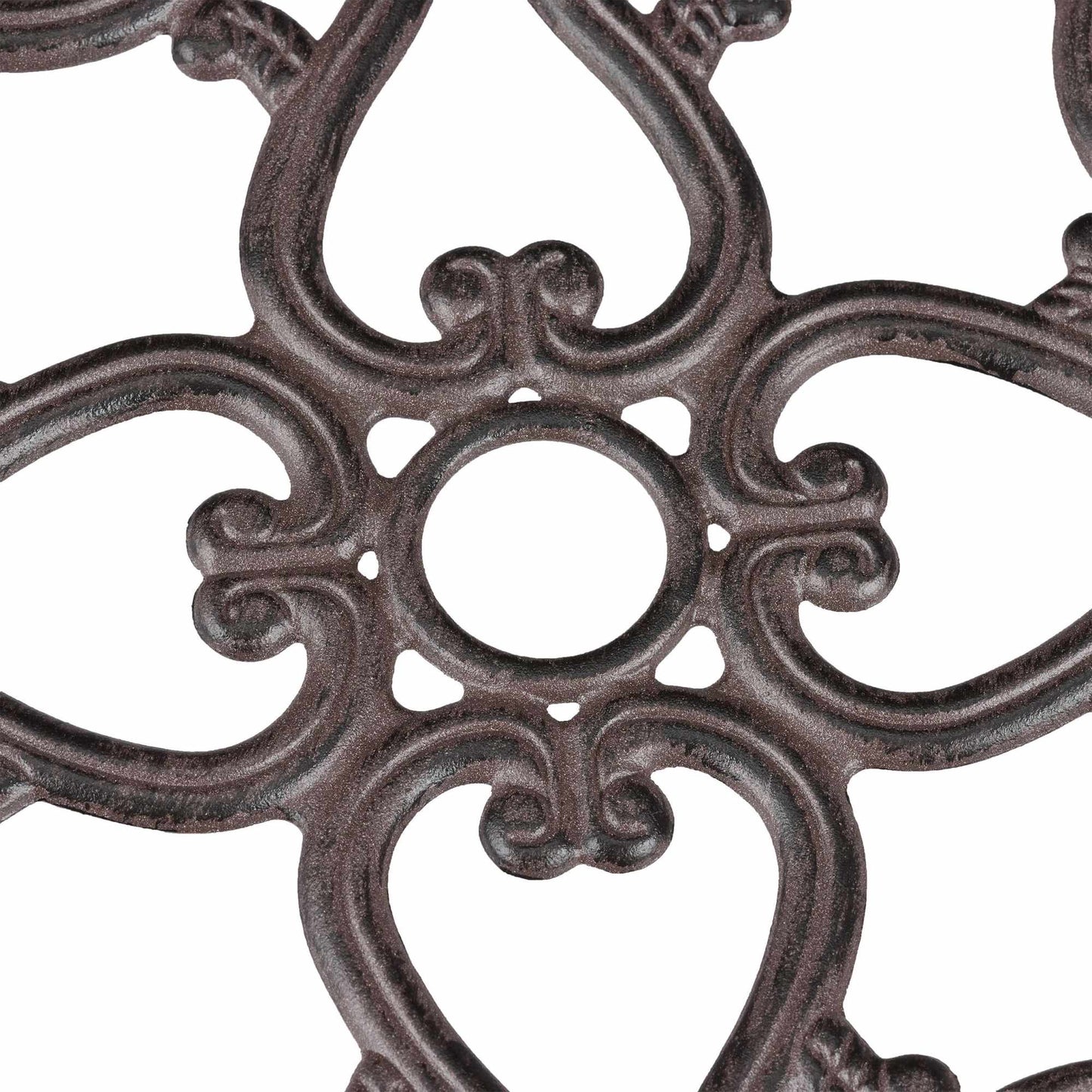 Round rolling plate for potted plants