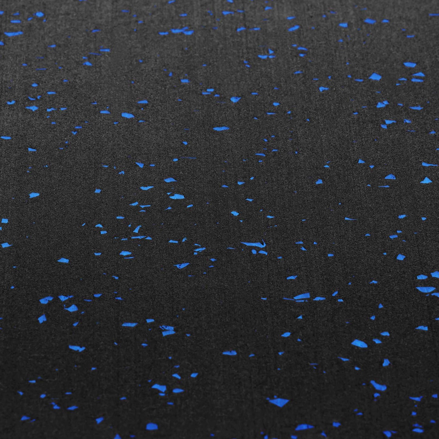 Rubber Gym Floor Tile 1x1 m, 15 mm, Black-Blue
